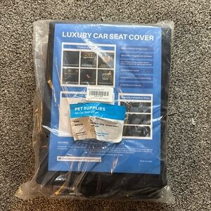 6 in 1 Convertible Dog Car Seat Cover for Back Seat 60/40 Split Dog Seat Cove...